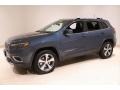 2020 Blue Shade Pearl Jeep Cherokee Limited 4x4  photo #3