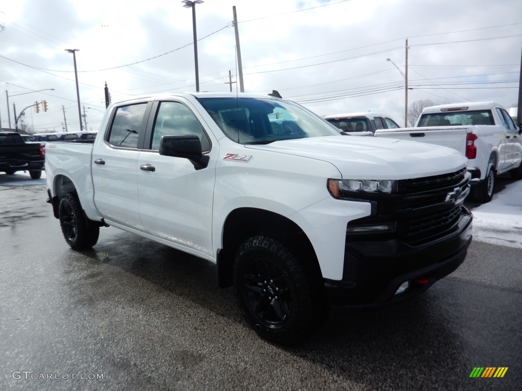 2020 Silverado 1500 LT Trail Boss Crew Cab 4x4 - Summit White / Jet Black photo #3