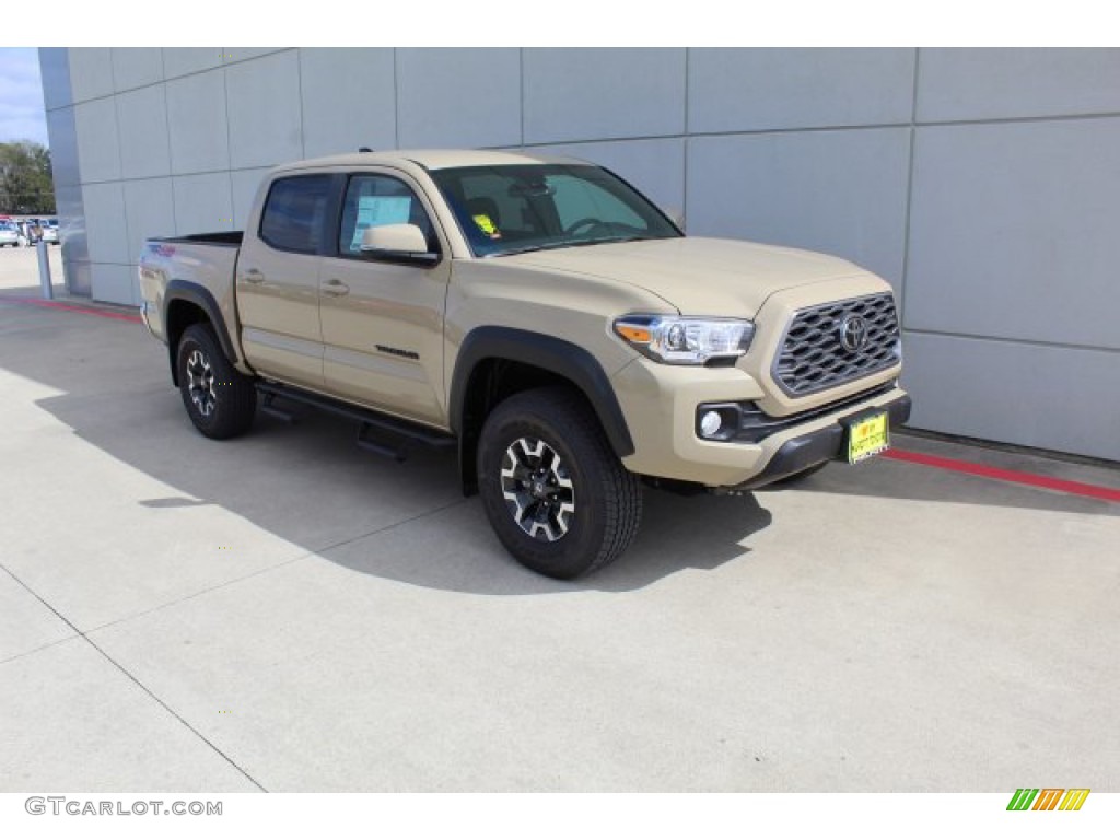 2020 Tacoma TRD Off Road Double Cab 4x4 - Quicksand / Cement photo #2