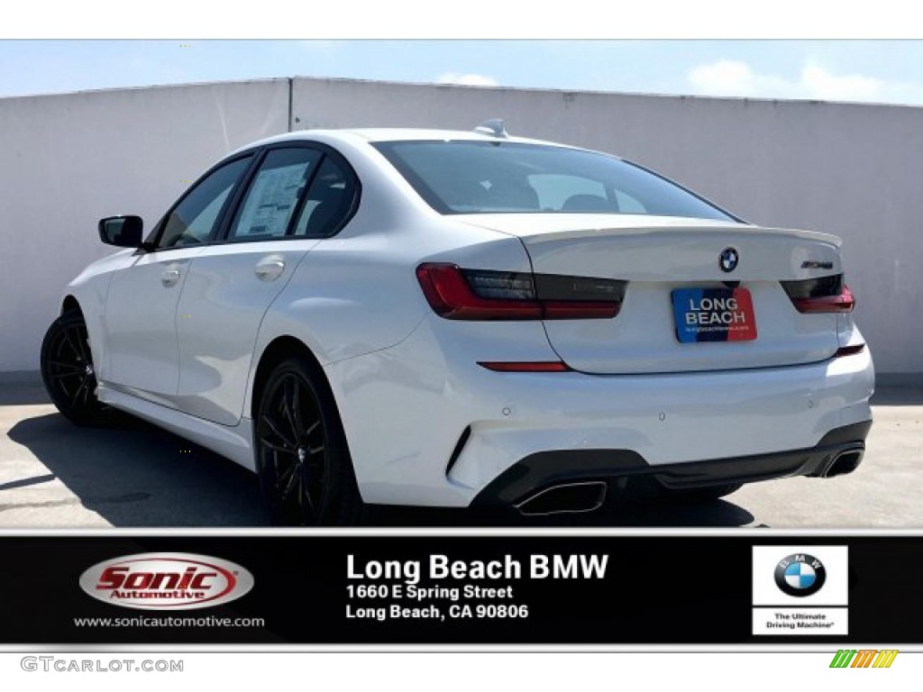 2020 3 Series M340i Sedan - Alpine White / Black photo #4