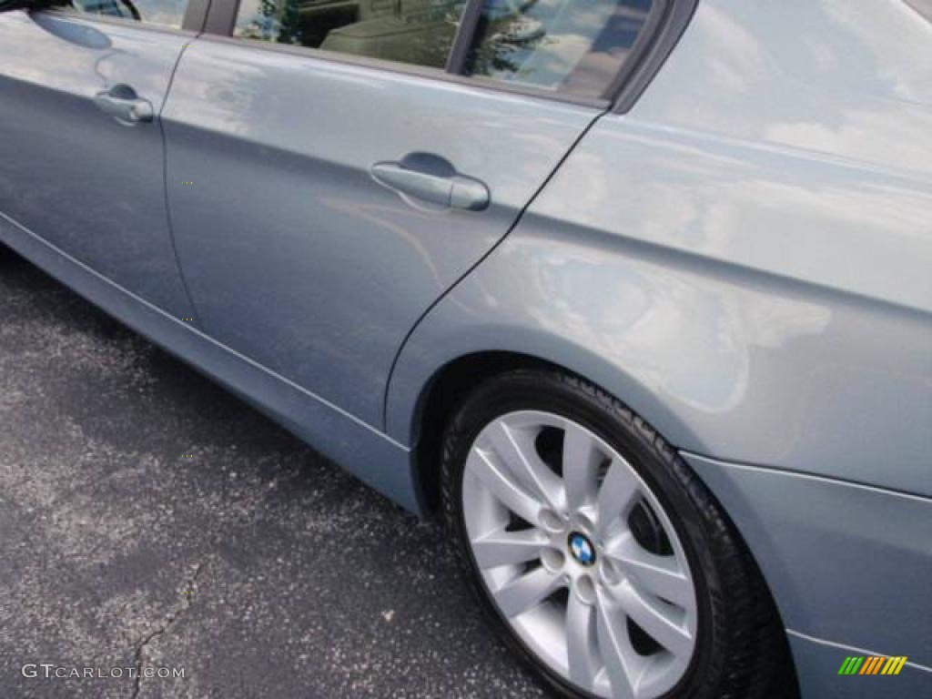 2007 3 Series 328i Sedan - Arctic Metallic / Beige photo #11