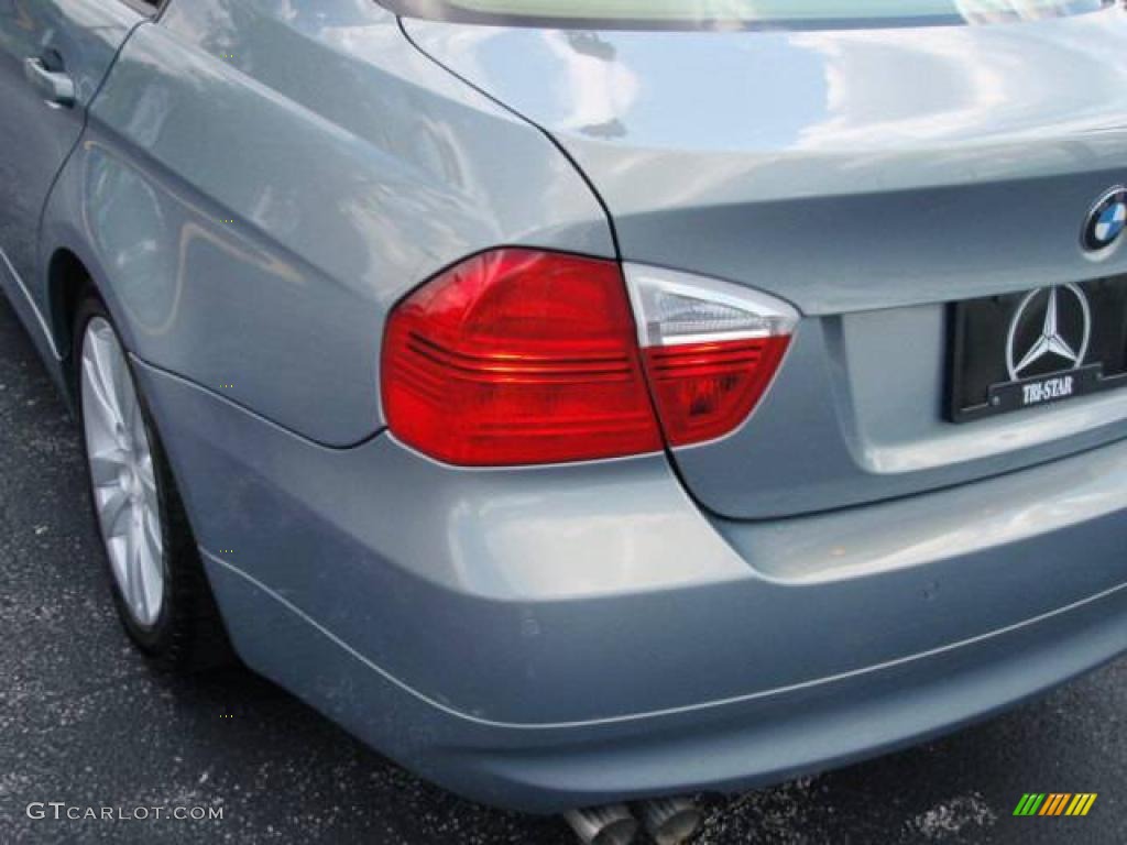 2007 3 Series 328i Sedan - Arctic Metallic / Beige photo #12