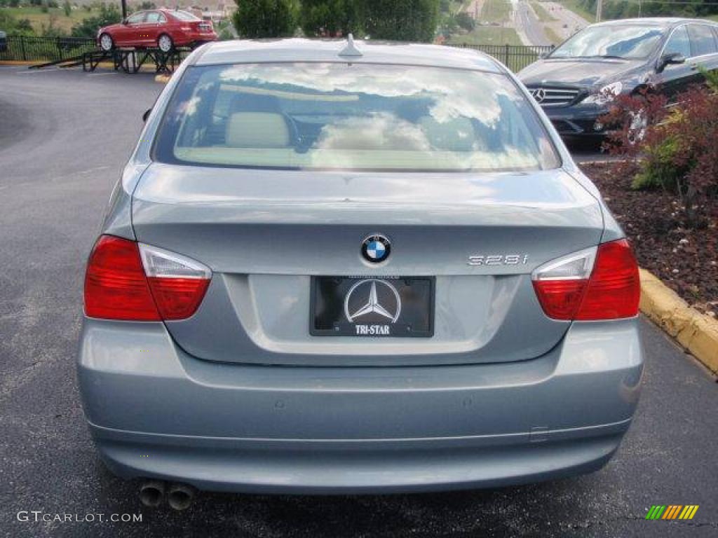 2007 3 Series 328i Sedan - Arctic Metallic / Beige photo #13