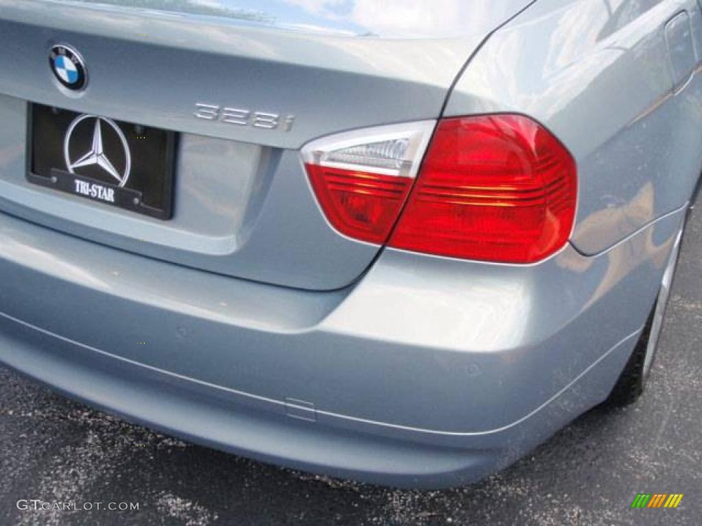 2007 3 Series 328i Sedan - Arctic Metallic / Beige photo #14