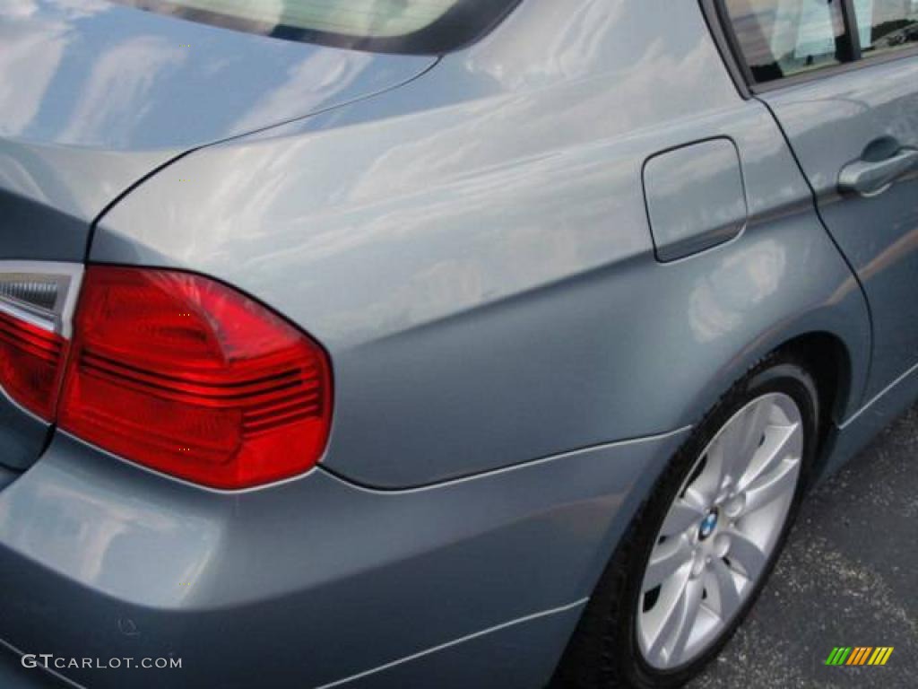 2007 3 Series 328i Sedan - Arctic Metallic / Beige photo #15