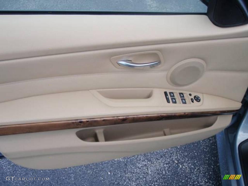 2007 3 Series 328i Sedan - Arctic Metallic / Beige photo #25