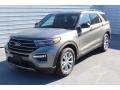 2020 Silver Spruce Metallic Ford Explorer XLT  photo #4