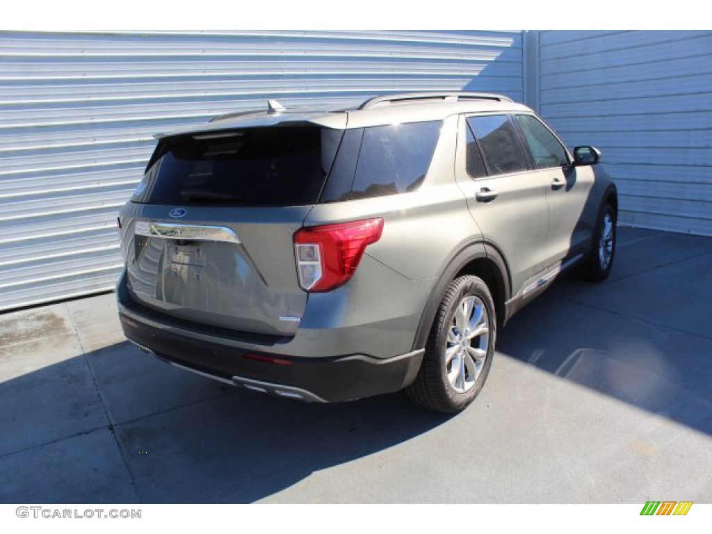 2020 Explorer XLT - Silver Spruce Metallic / Ebony photo #7