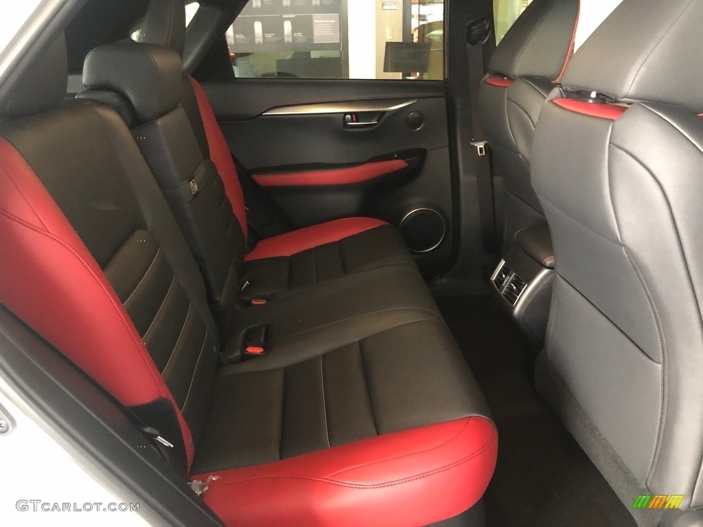 Circuit Red Interior 2020 Lexus NX 300 F Sport AWD Photo #137237735
