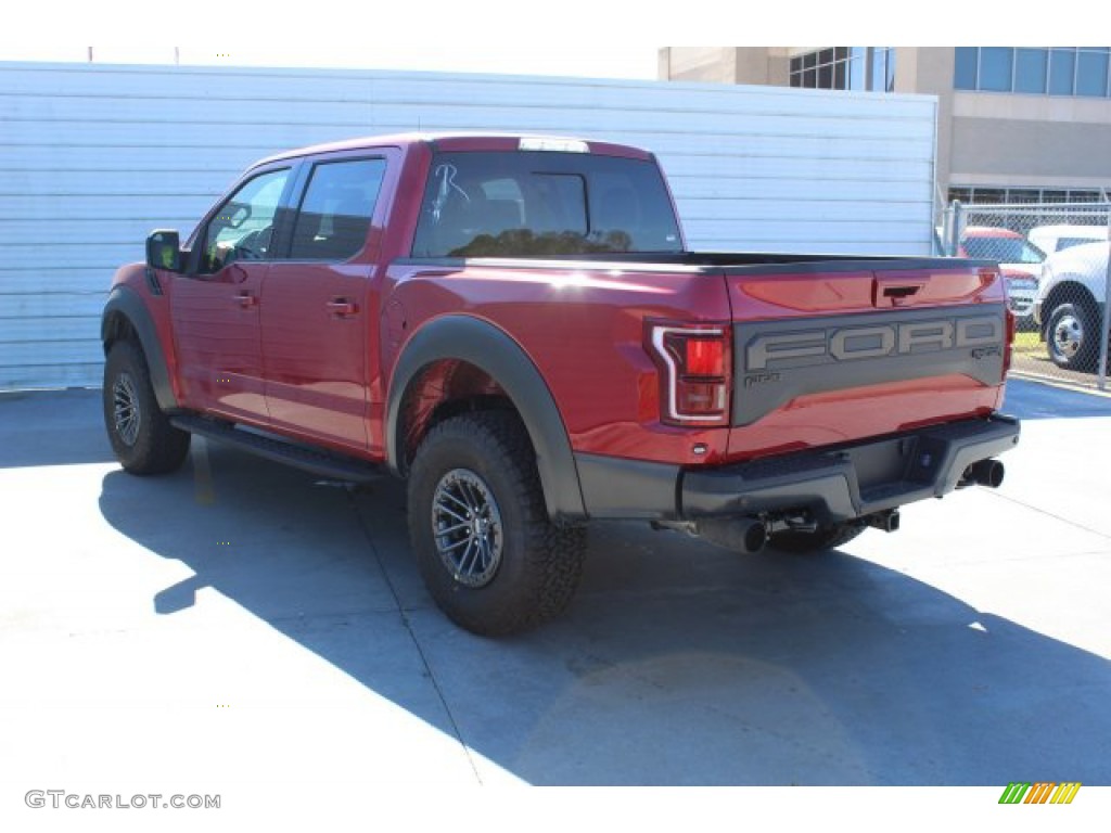 2020 F150 SVT Raptor SuperCrew 4x4 - Rapid Red / Black photo #6