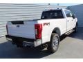 2020 Oxford White Ford F350 Super Duty Lariat Crew Cab 4x4  photo #8