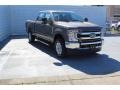 2020 Stone Gray Ford F250 Super Duty XLT Crew Cab 4x4  photo #2