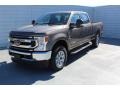 2020 Stone Gray Ford F250 Super Duty XLT Crew Cab 4x4  photo #4