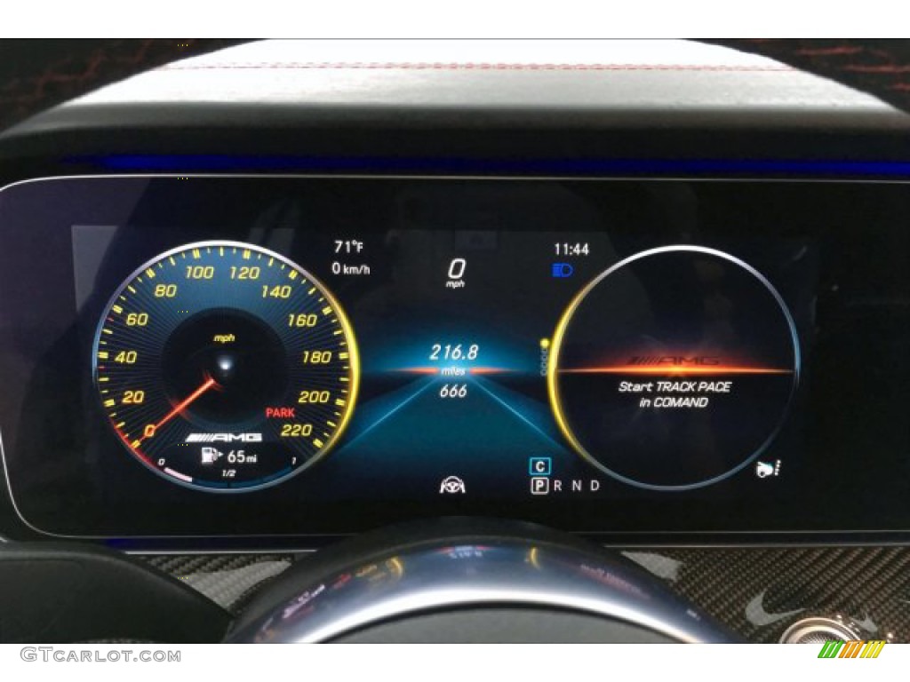 2019 Mercedes-Benz AMG GT 63 Gauges Photo #137240303