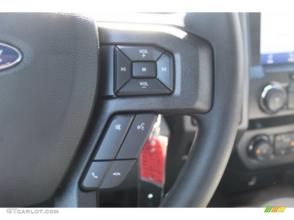 2020 F250 Super Duty XLT Crew Cab 4x4 - Stone Gray / Medium Earth Gray photo #12
