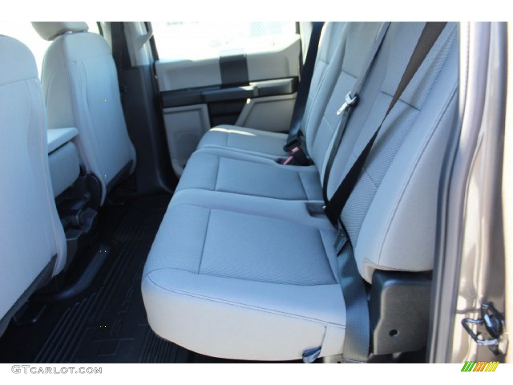 2020 F250 Super Duty XLT Crew Cab 4x4 - Stone Gray / Medium Earth Gray photo #19