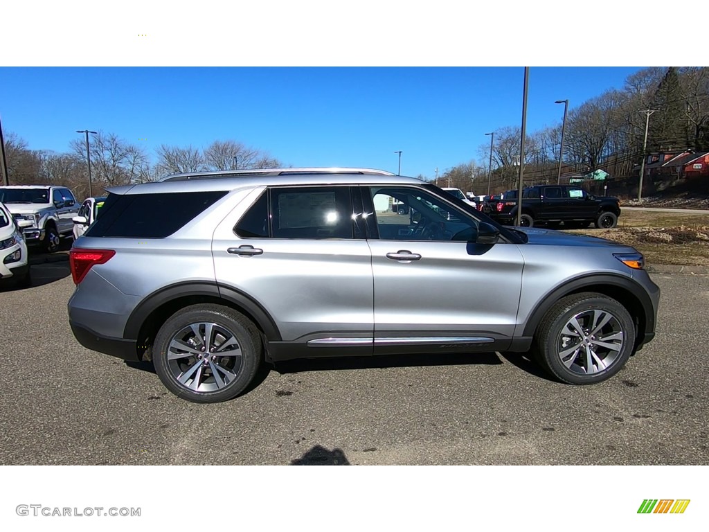 2020 Explorer Platinum 4WD - Iconic Silver Metallic / Ebony photo #8