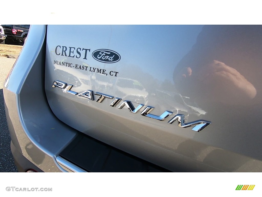 2020 Explorer Platinum 4WD - Iconic Silver Metallic / Ebony photo #9