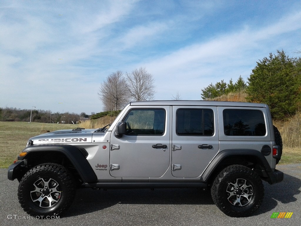 2020 Billet Silver Metallic Jeep Wrangler Unlimited Rubicon 4x4