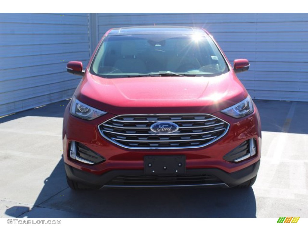 2020 Edge SEL - Rapid Red Metallic / Dune photo #3