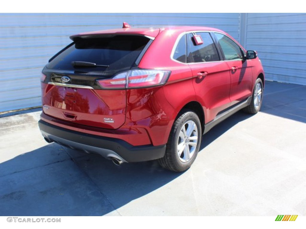 2020 Edge SEL - Rapid Red Metallic / Dune photo #8