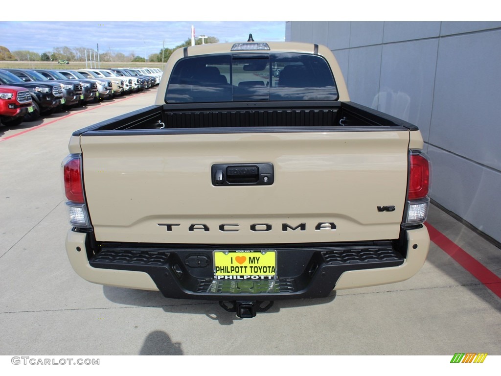 2020 Tacoma TRD Off Road Double Cab 4x4 - Quicksand / TRD Cement/Black photo #6