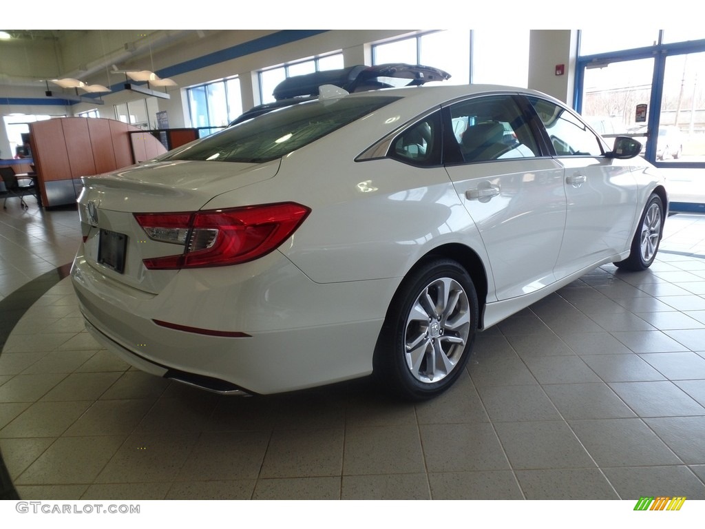 2020 Accord LX Sedan - Platinum White Pearl / Ivory photo #5