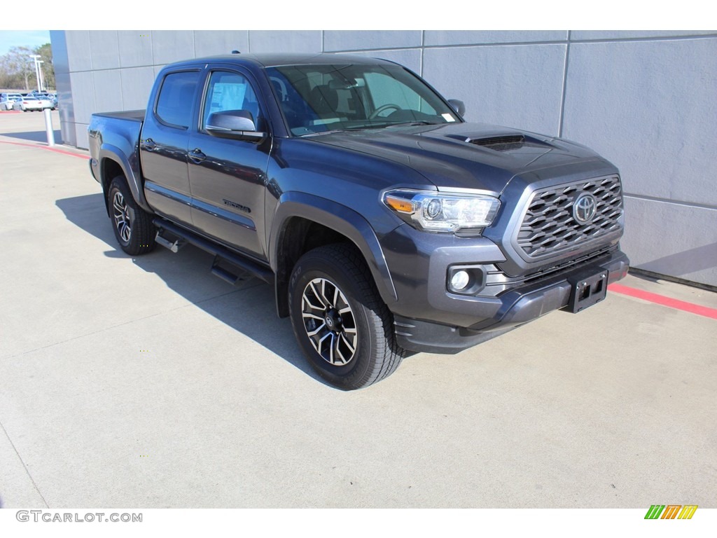 2020 Tacoma TRD Sport Double Cab 4x4 - Magnetic Gray Metallic / Cement photo #2