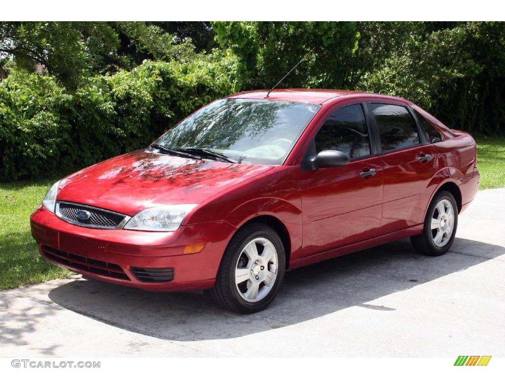 Sangria Red Metallic Ford Focus