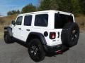 2020 Bright White Jeep Wrangler Unlimited Rubicon 4x4  photo #8