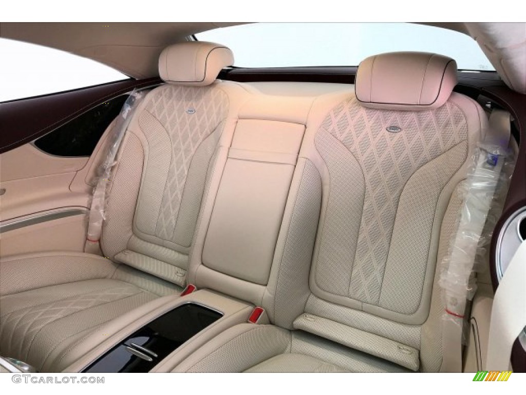 2020 S 560 4Matic Coupe - Magnetite Black Metallic / designo Porcelain/Titan Red photo #15