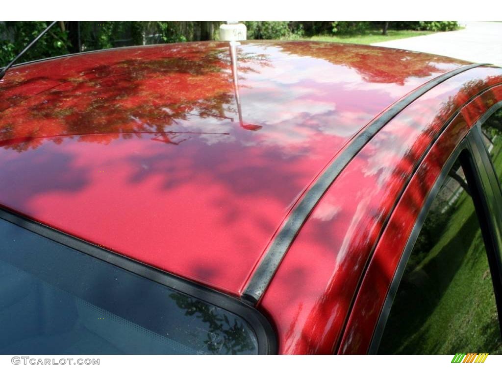 2005 Focus ZX4 S Sedan - Sangria Red Metallic / Dark Pebble/Light Pebble photo #27