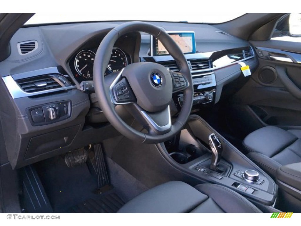 Black Interior 2020 BMW X2 sDrive28i Photo #137246542