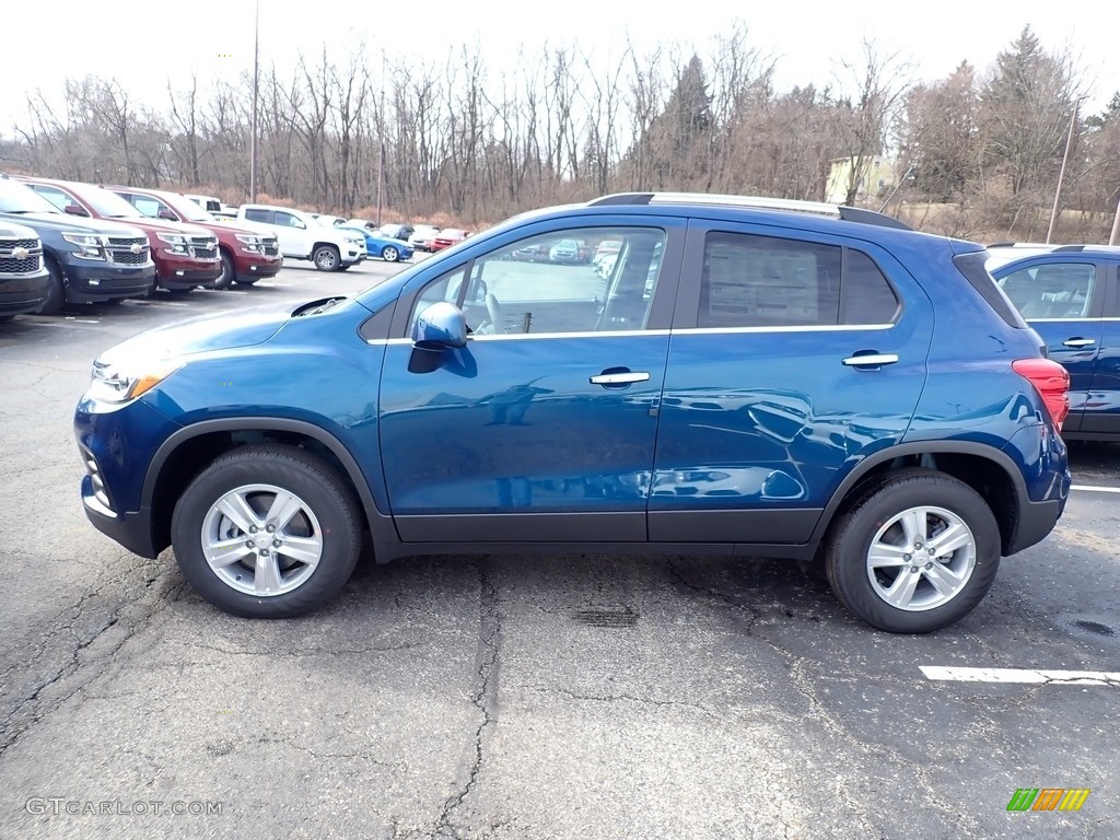 Pacific Blue Metallic 2020 Chevrolet Trax LT AWD Exterior Photo #137246656