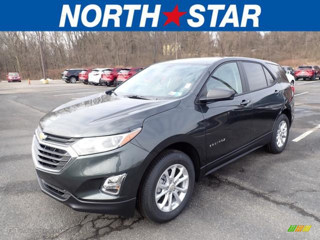 2020 Equinox LS AWD - Nightfall Gray Metallic / Ash Gray photo #1