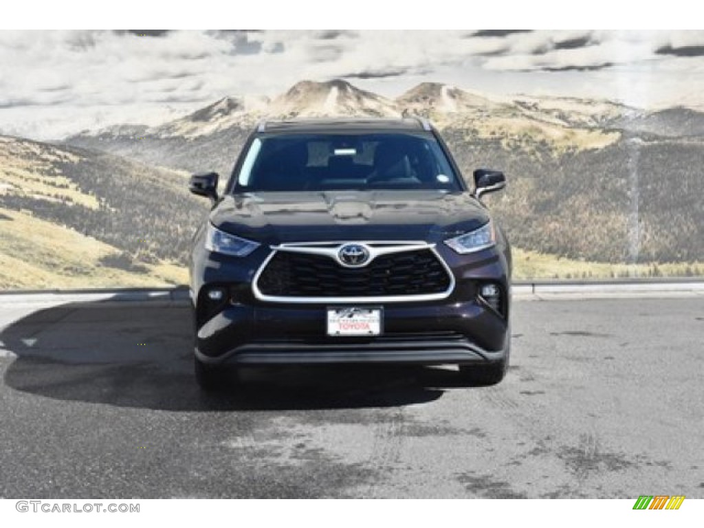 2020 Highlander XLE AWD - Opulent Amber / Black photo #2
