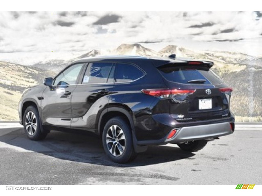 2020 Highlander XLE AWD - Opulent Amber / Black photo #3