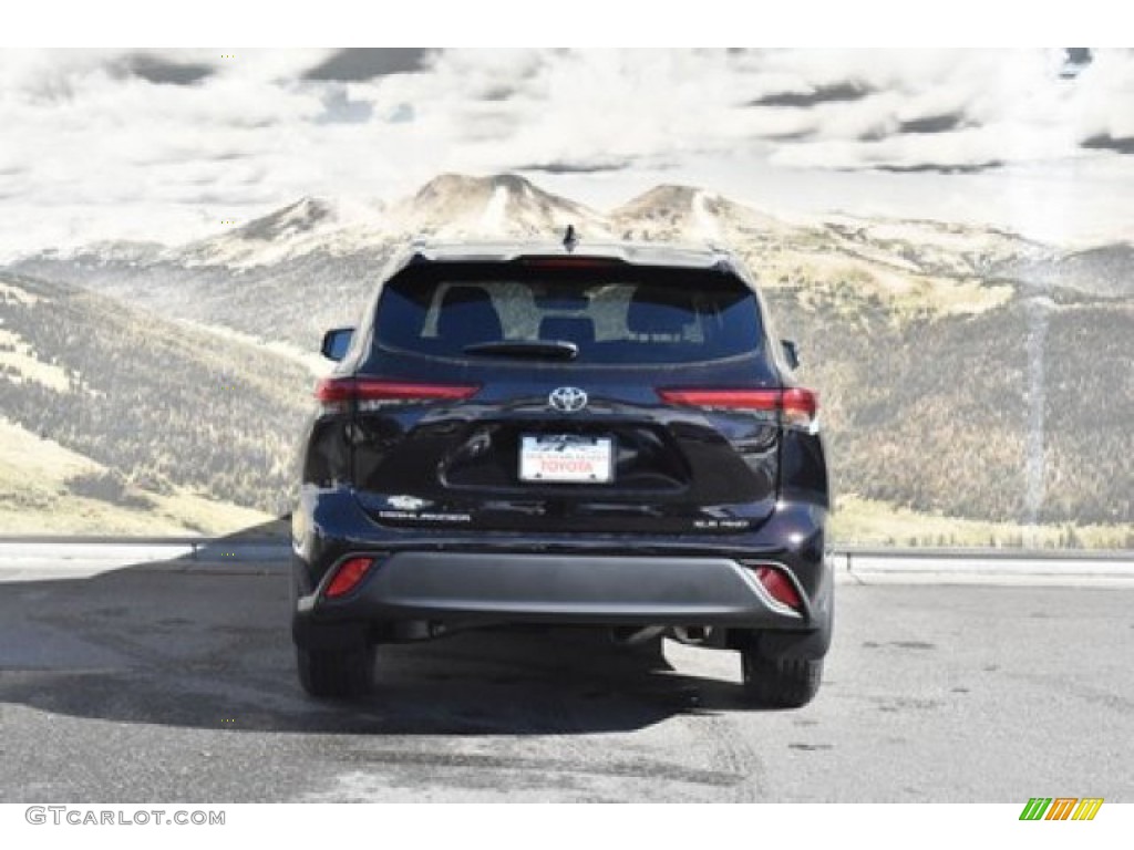 2020 Highlander XLE AWD - Opulent Amber / Black photo #4