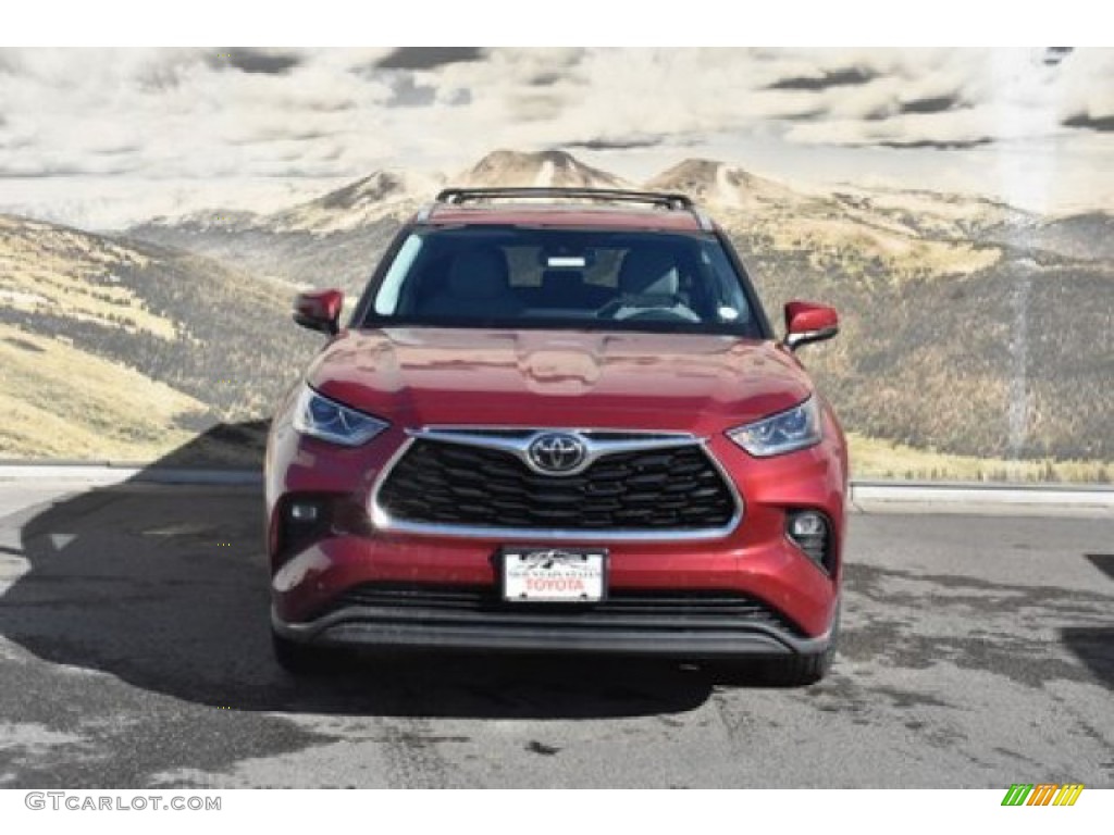 2020 Highlander Limited AWD - Ruby Flare Pearl / Graphite photo #2