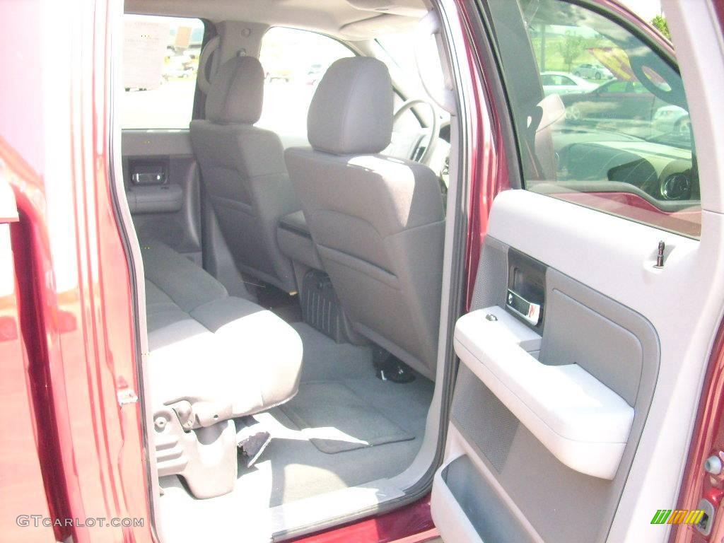 2006 F150 XLT SuperCrew 4x4 - Dark Toreador Red Metallic / Medium/Dark Flint photo #33