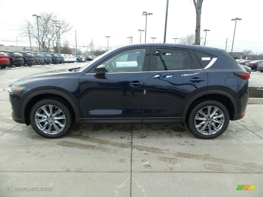 Deep Crystal Blue Mica 2020 Mazda CX-5 Grand Touring AWD Exterior Photo #137251318