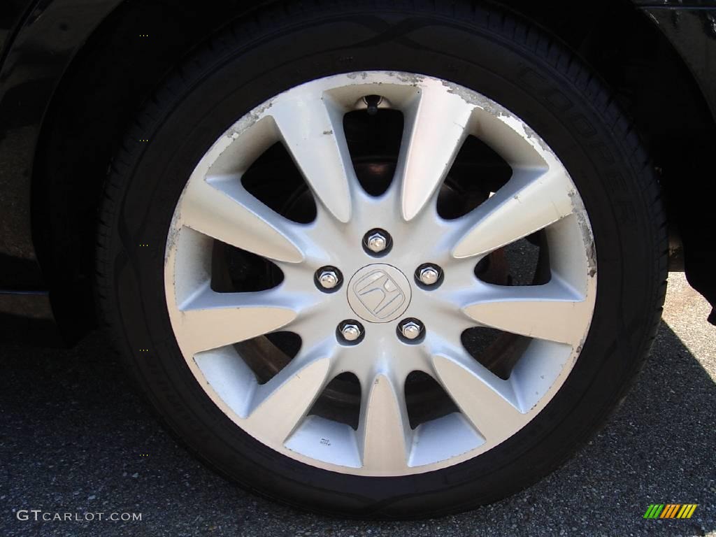 2006 Accord EX-L V6 Sedan - Nighthawk Black Pearl / Ivory photo #11