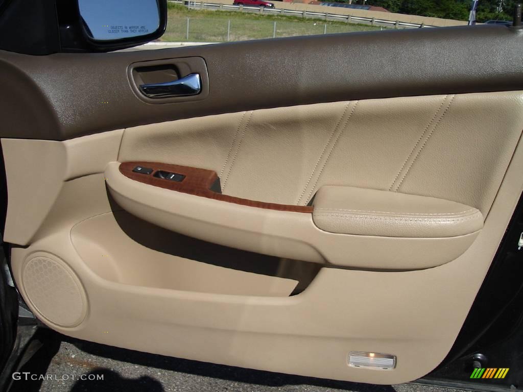 2006 Accord EX-L V6 Sedan - Nighthawk Black Pearl / Ivory photo #18