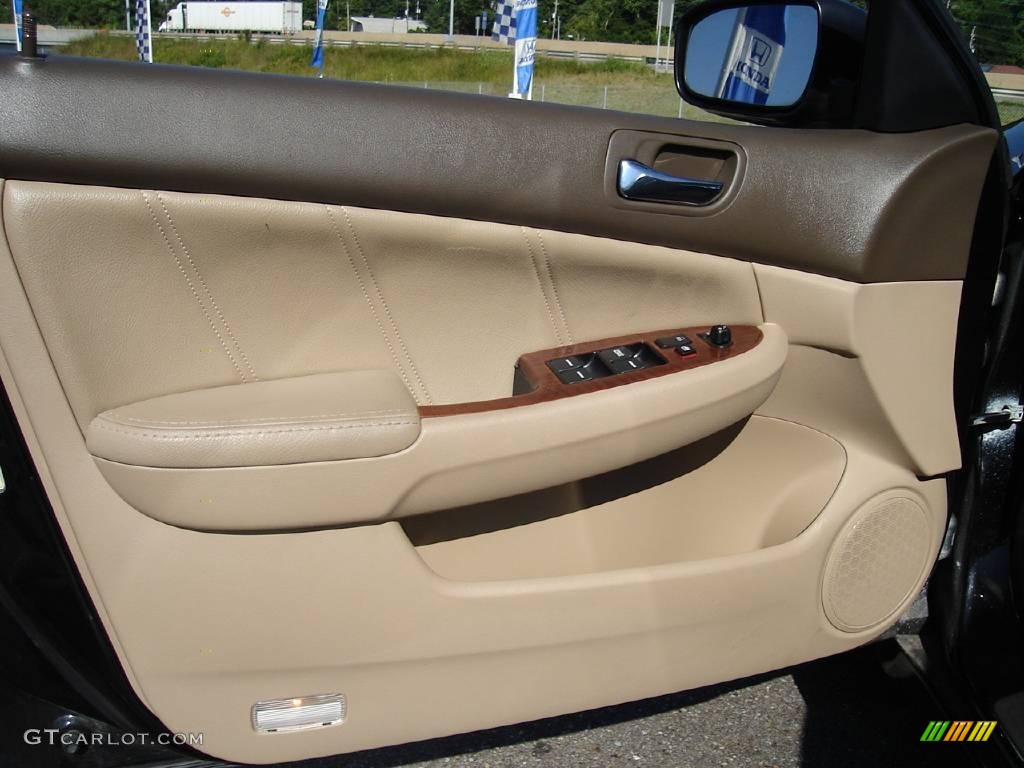 2006 Accord EX-L V6 Sedan - Nighthawk Black Pearl / Ivory photo #20