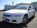 2006 Taffeta White Honda Accord EX-L V6 Sedan  photo #1
