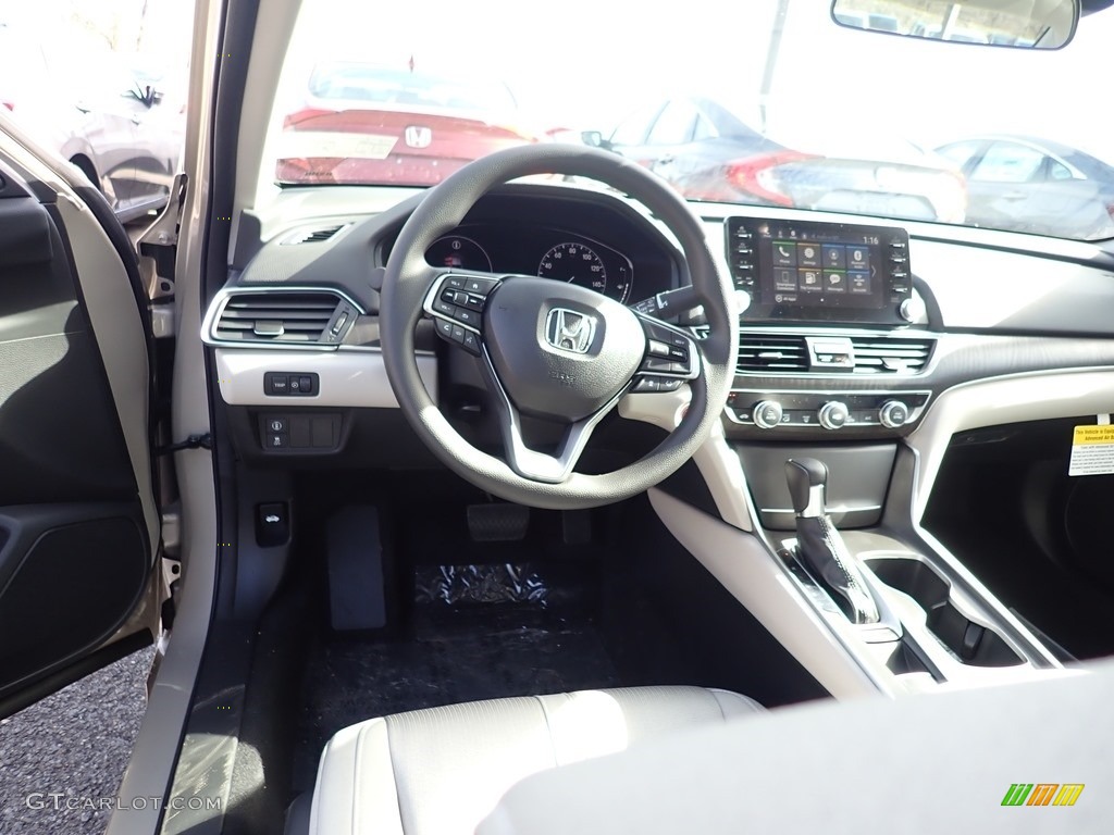 2020 Honda Accord EX Sedan Ivory Dashboard Photo #137254525