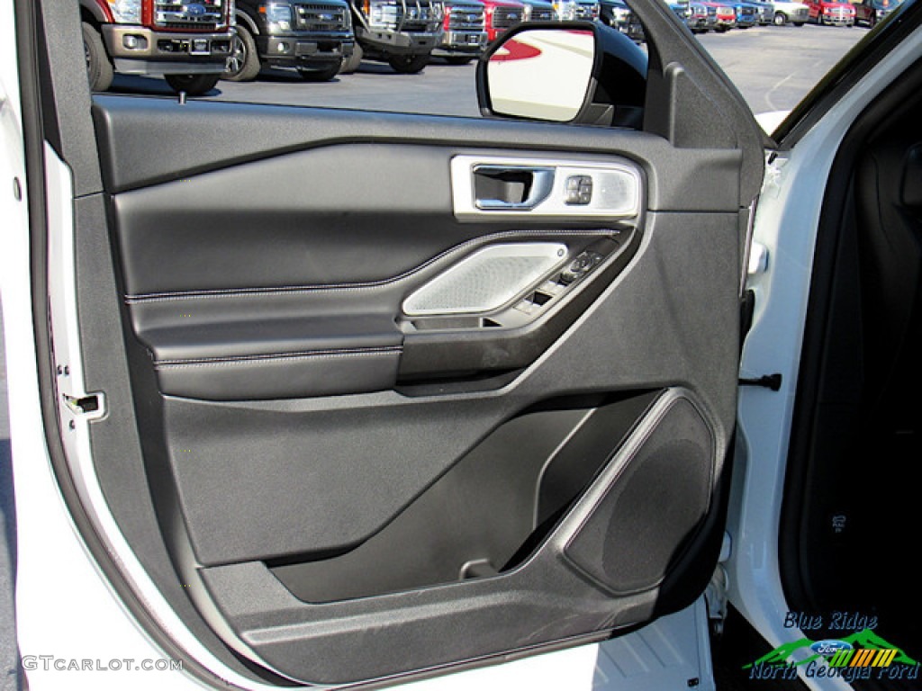 2020 Explorer ST 4WD - Star White Metallic Tri-Coat / Ebony photo #11