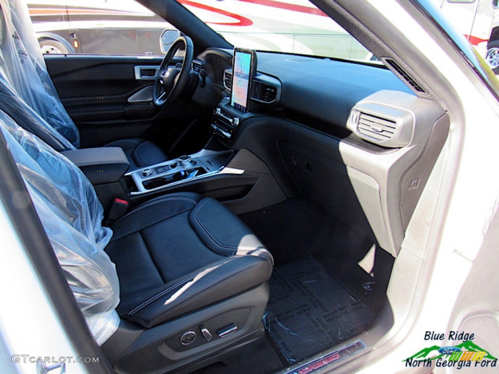 2020 Explorer ST 4WD - Star White Metallic Tri-Coat / Ebony photo #14