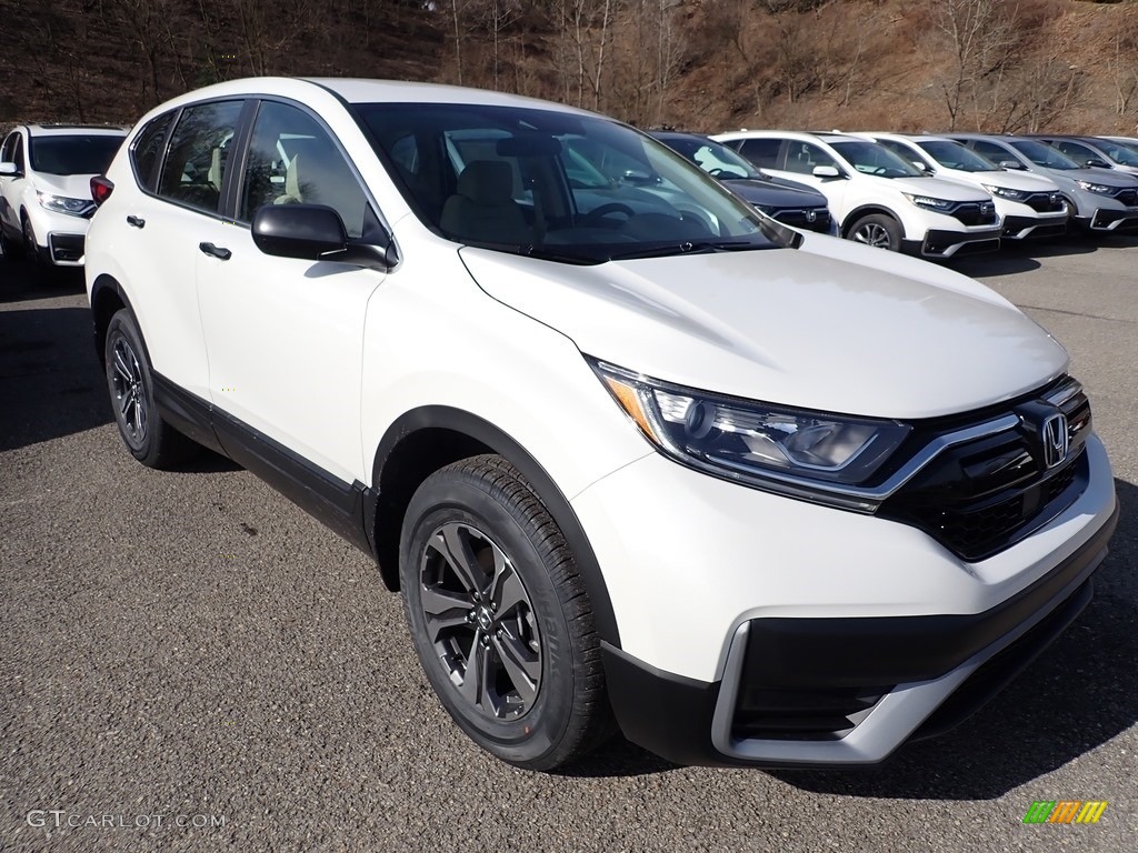 2020 CR-V LX AWD - Platinum White Pearl / Ivory photo #5