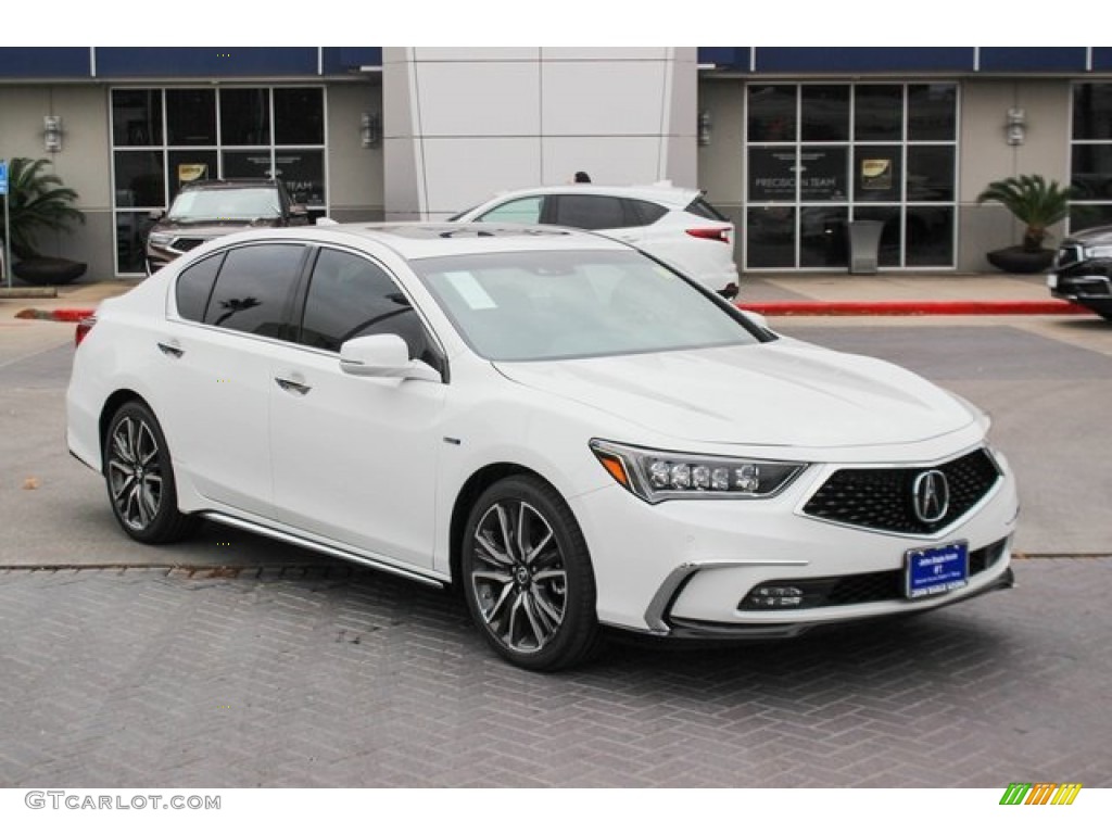 Lunar Silver Metallic 2020 Acura RLX Sport Hybrid SH-AWD Exterior Photo #137255743